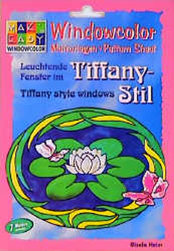 Leuchtende Fenster im Tiffany-Stil