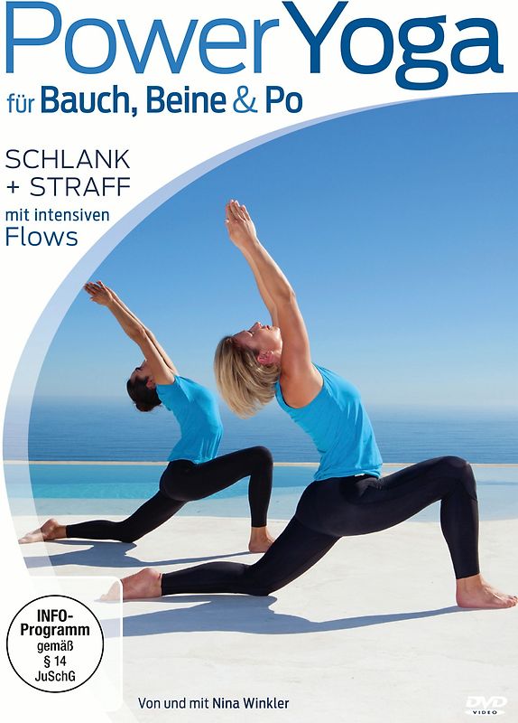 Power Yoga für Bauch, Beine, Po - Schlank + straff mit intensiven Flows DVD