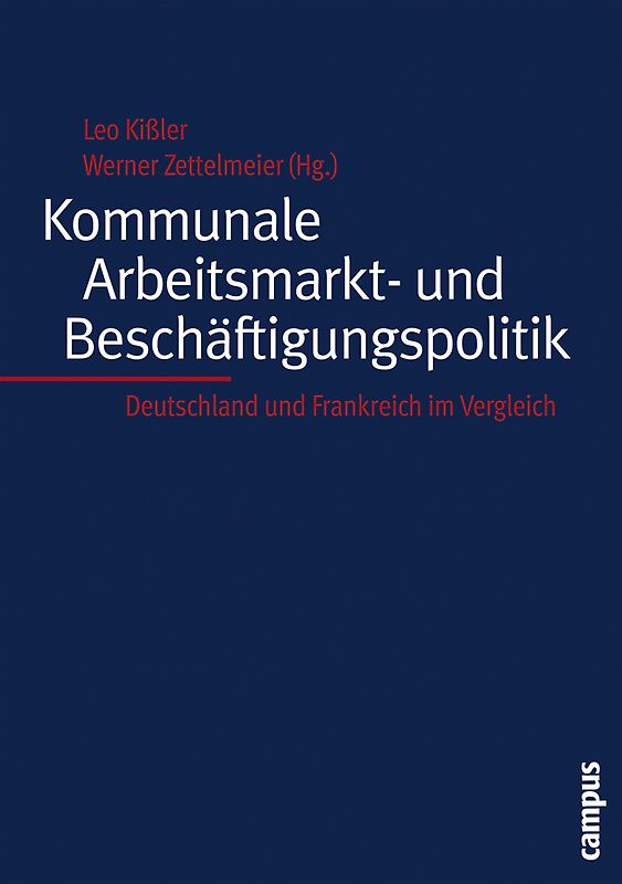Kommunale Arbeitsmarkt- und Beschäftigungspolitik