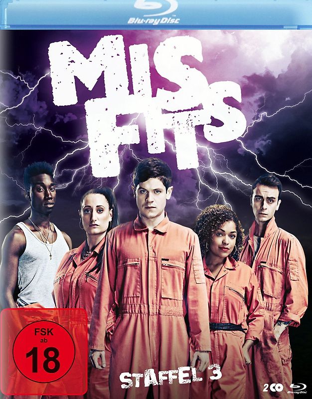 Misfits - Staffel 3 Blu-ray Disc