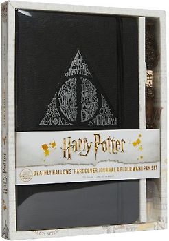 Harry Potter: Deathly Hallows Hardcover Journal and Elder Wand Pen Set