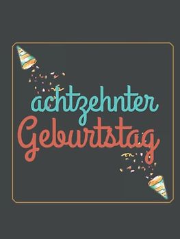 Gästebuch 18 Geburtstag: Buch zum Eintragen für Glückwünsche und die schönsten Fotos I Geschenk für Mädchen oder Junge I Geschenkidee 18. Geburtstag