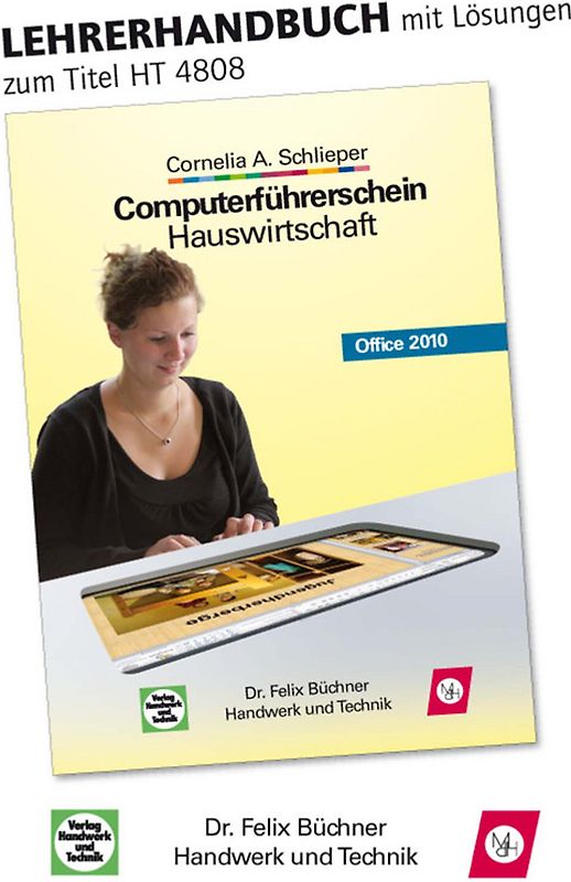 Lehrerhandbuch/Lösungen Computerführerschein Hauswirtschaft