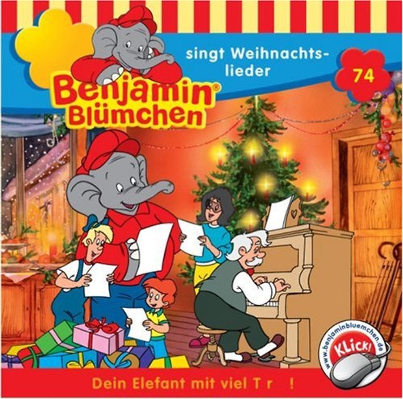 Benjamin Blümchen - CD Benjamin Blümchen 74 - singt Weihnachtslieder