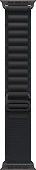 Apple Watch 44/45/46/49 mm Boucle Alpine Medium noir