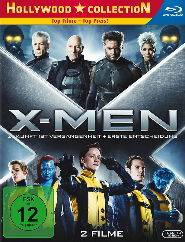 X-Men: Erste Entscheidung / X-Men: Zukunft ist Vergangenheit Blu-ray Disc