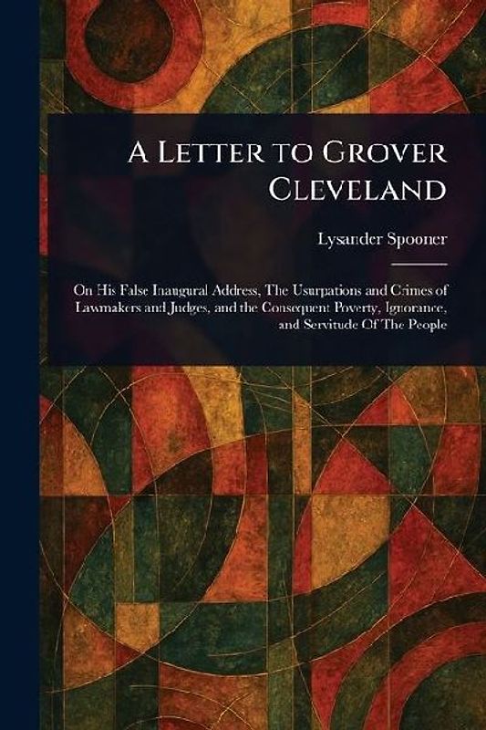 A Letter to Grover Cleveland