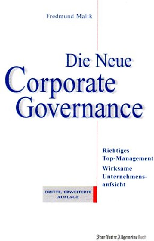 Die neue Corporate Governance