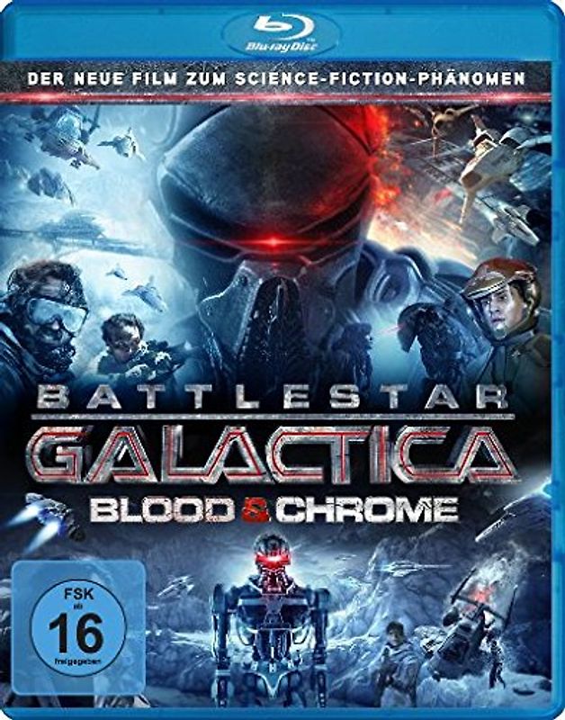 Battlestar Galactica - Blood & Chrome Blu-ray Disc