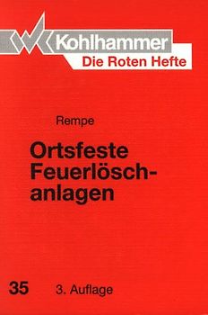 Ortsfeste Feuerlöschanlagen