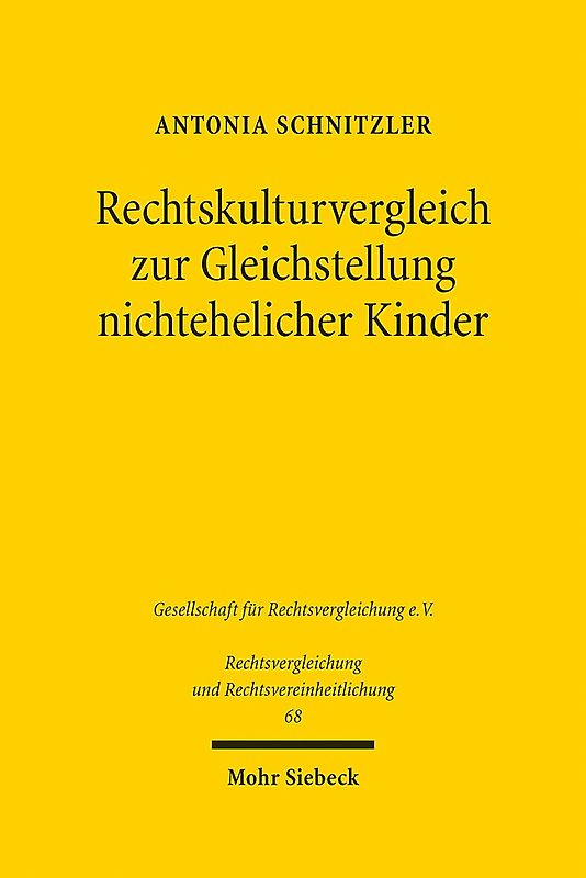 Rechtskulturvergleich zur Gleichstellung nichtehelicher Kinder
