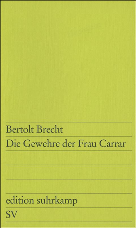 Die Gewehre der Frau Carrar