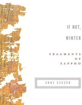 If Not, Winter: Fragments of Sappho (Vintage Contemporaries) - Sappho