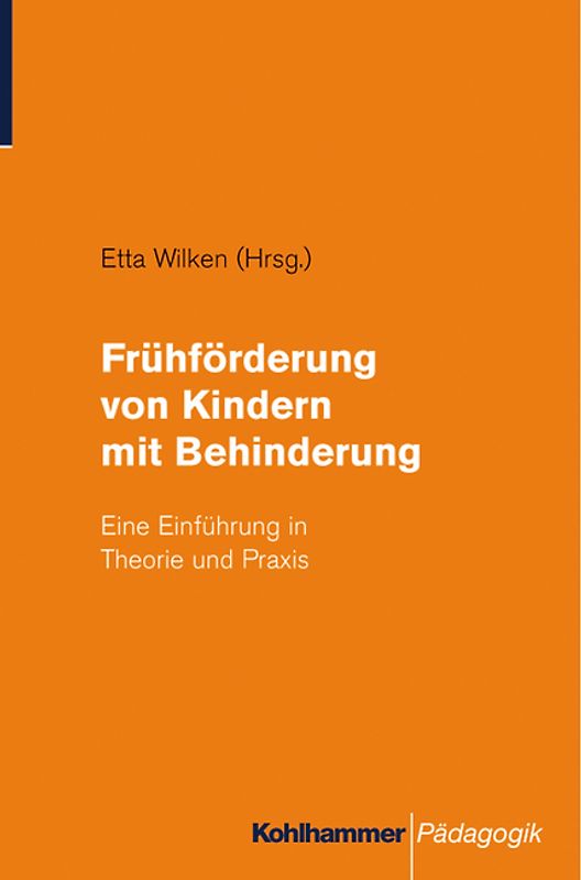 Frühförderung bei Kindern mit Behinderung