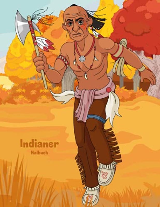 Indianer-Malbuch 1