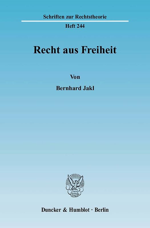 Recht aus Freiheit.