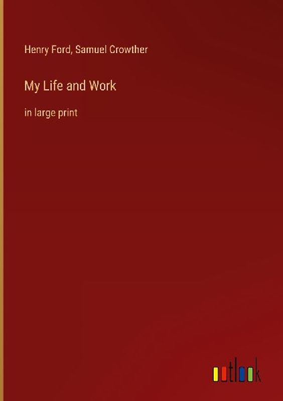 My Life and Work