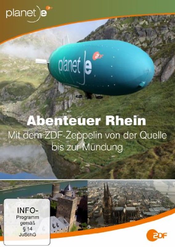 Abenteuer Rhein - Mit dem ZDF-Zeppelin von der Quelle bis zur Mündung DVD