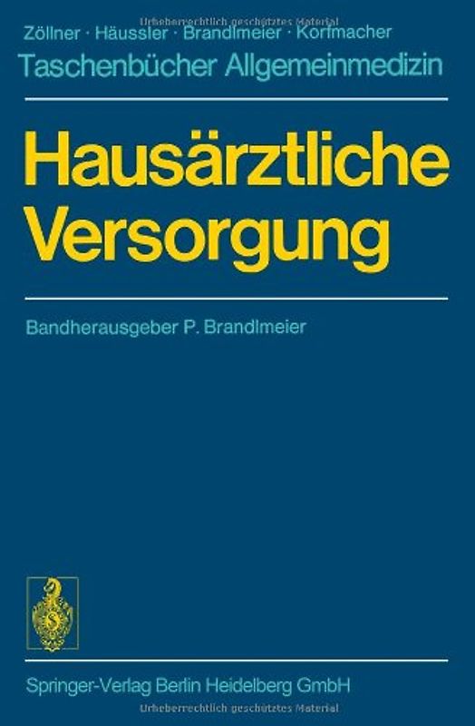 Hausärztliche Versorgung
