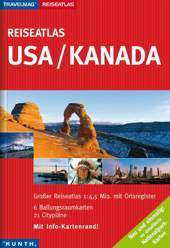 Reiseatlas USA /Kanada