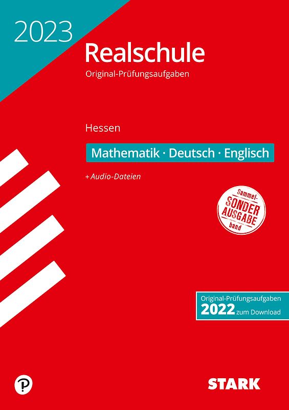 STARK Original-Prüfungen Realschule 2023 - Mathematik, Deutsch, Englisch - Hessen