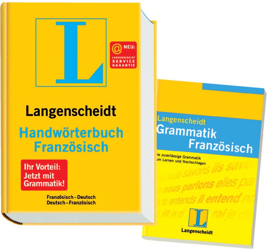 Langenscheidt Handwörterbücher. Französisch-Deutsch /Deutsch-Französisch. Wörterbuch mit Grammatik
