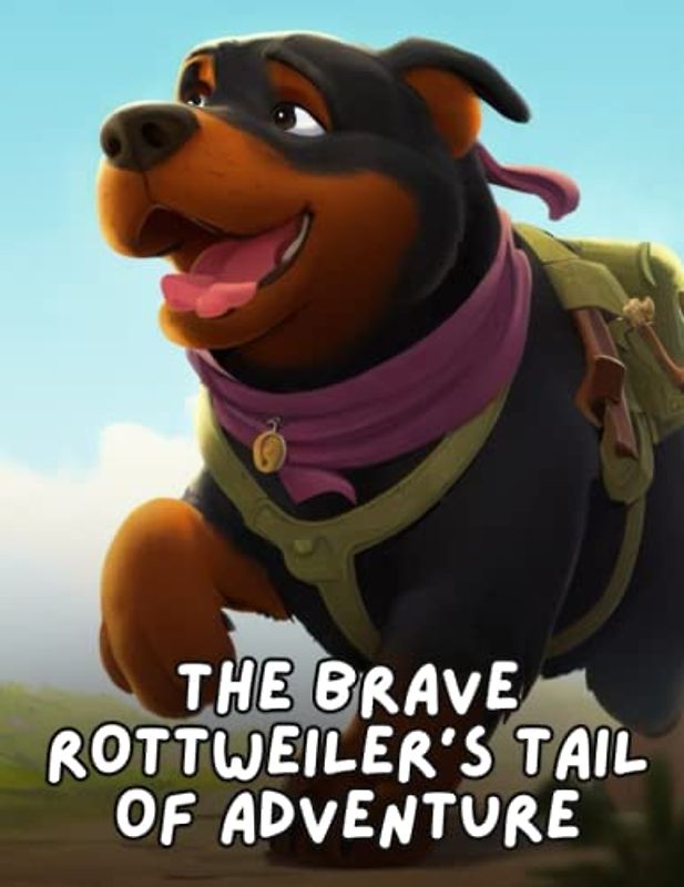 The Brave Rottweiler's Tail of Adventure: Short Story for kids about Rottweiler, perseverance and teamwork I Gift for kids ages 6-10