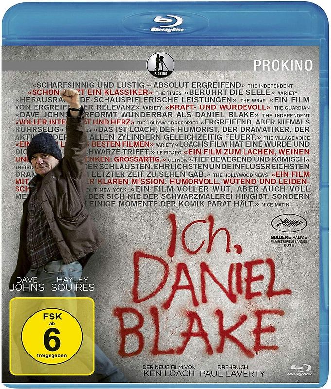 Ich, Daniel Blake Blu-ray Disc