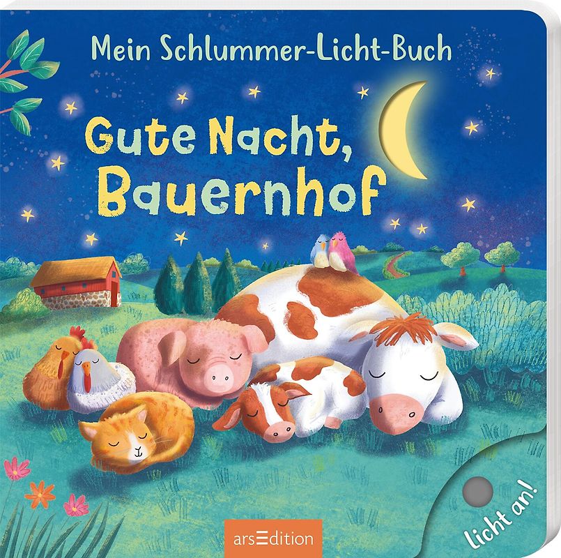 Mein Schlummer-Licht-Buch: Gute Nacht, Bauernhof