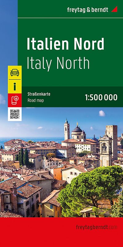 freytag & berndt Straßenkarte Italien Nord 1:500.000