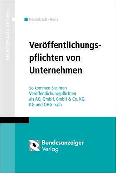 Veröffentlichungspflichten von Unternehmen
