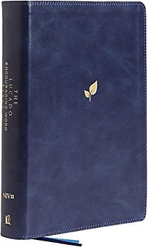 Niv, Lucado Encouraging Word Bible, Blue, Leathersoft, Comfort Print