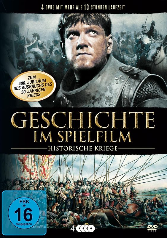 Geschichte im Spielfilm - Historische Kriege DVD