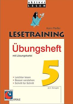Lesetraining Übungsheft 5. Übungen für das 5. Schuljahr