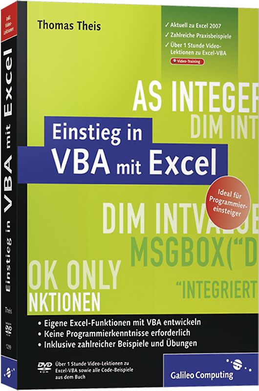 Einstieg in VBA mit Excel