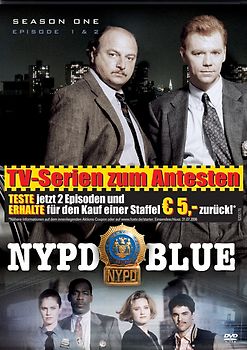 NYPD Blue - Season One, Episode 1 & 2 DVD