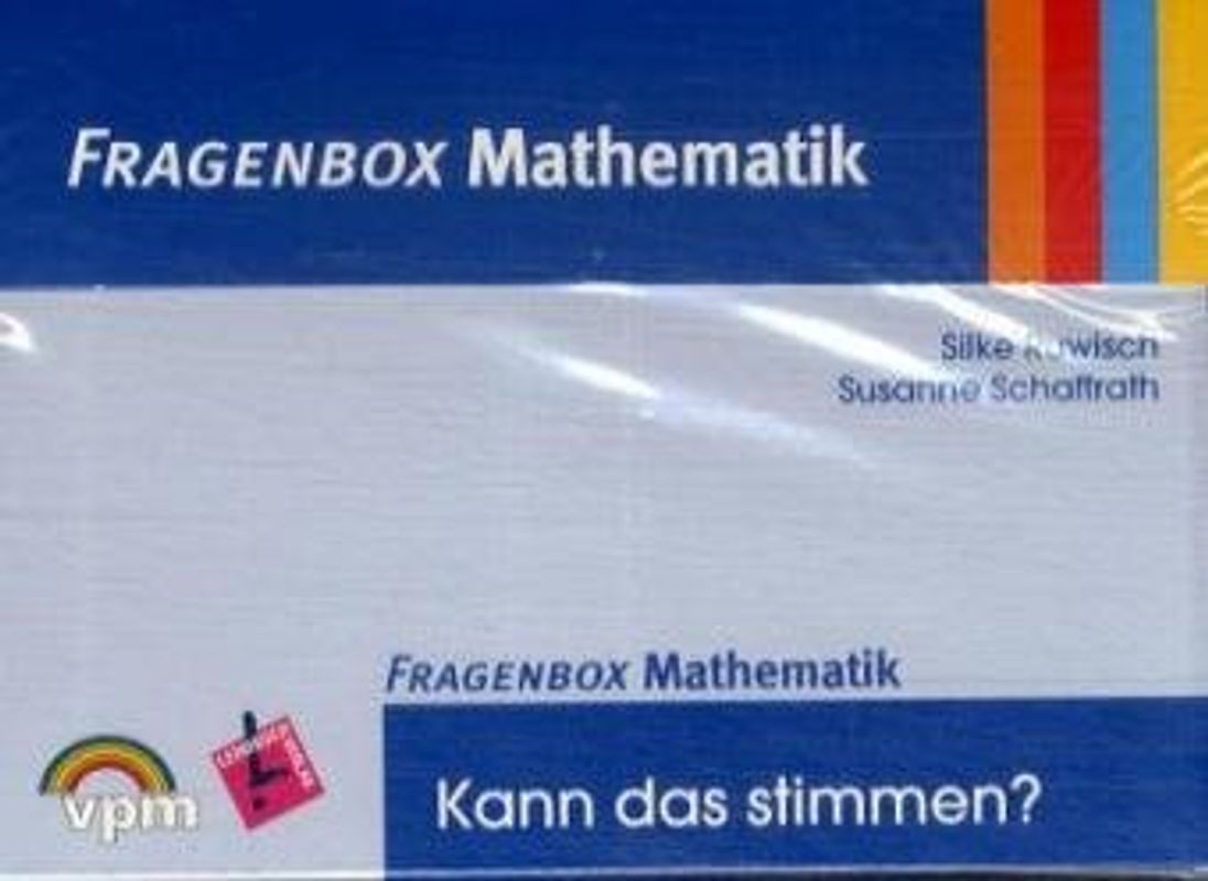 Fragenbox Mathematik. Kann das stimmen?. Kartei inkl. Lehrerkommentar + CD
