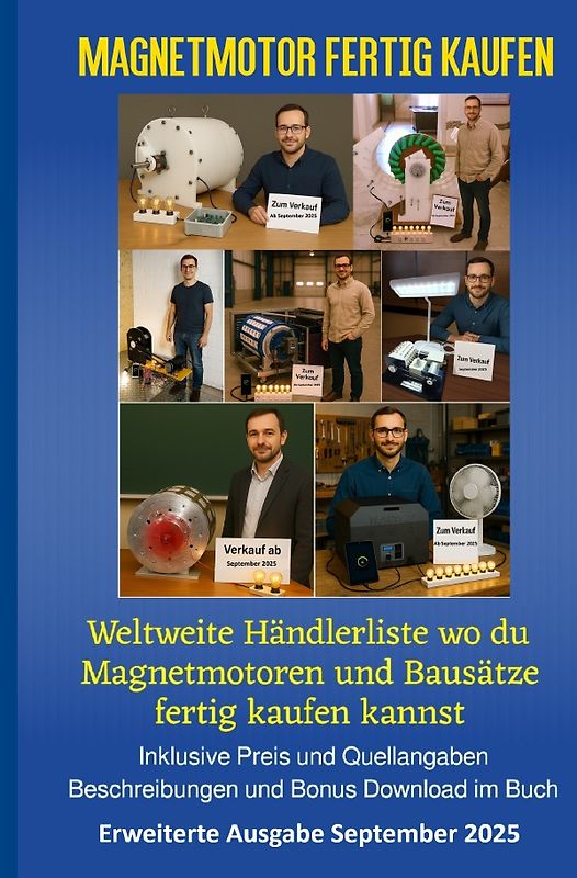 Magnetmotor fertig kaufen Ausgabe September 2025