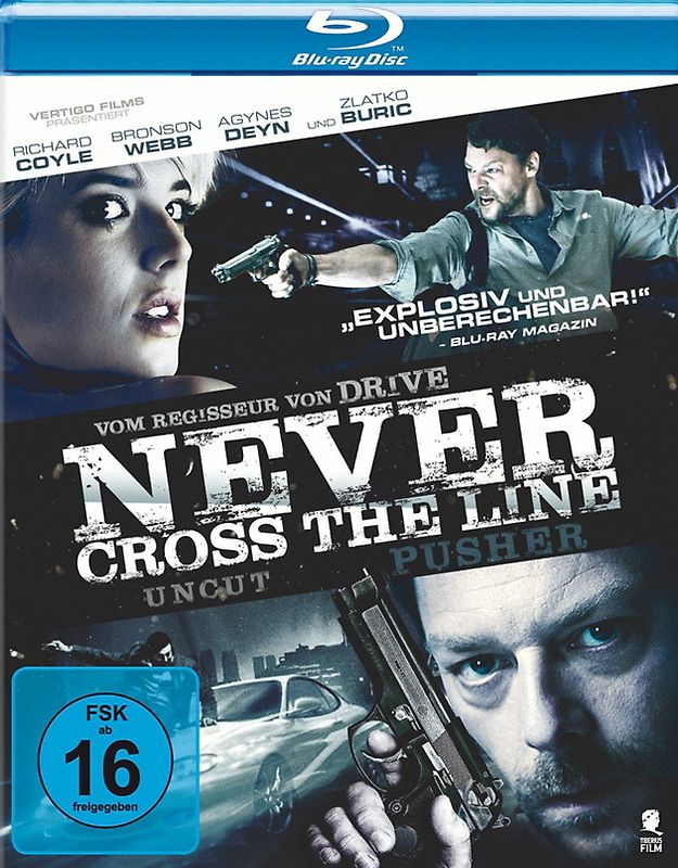 Never Cross the Line (Uncut) [Blu-ray] Blu-ray Disc