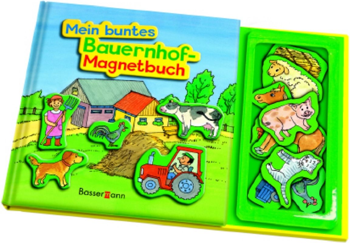 Mein buntes Bauernhof-Magnetbuch