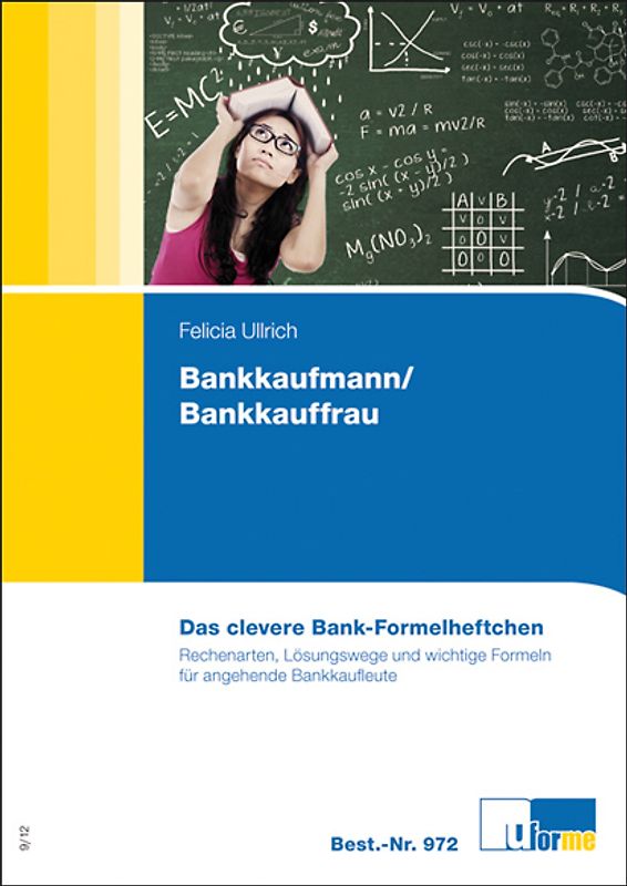 Das clevere Bankformelheftchen