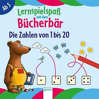 Die Zahlen von 1 bis 20. Lernspielspaß mit dem Bücherbär