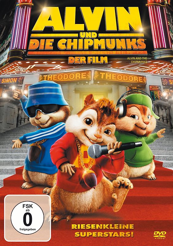 Alvin und die Chipmunks - Der Kinofilm DVD