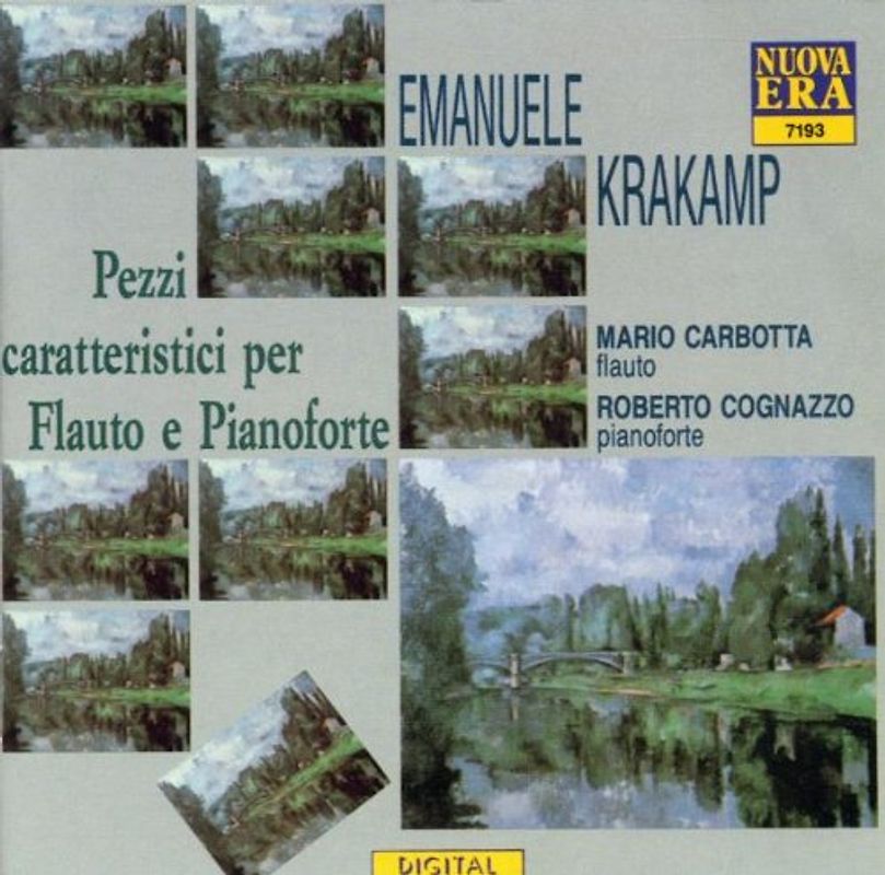 Mario Carbotta - Emanuele Krakamp - Pezzi caratteristici per flauto e pianoforte. Stücke für Flöte und Piano