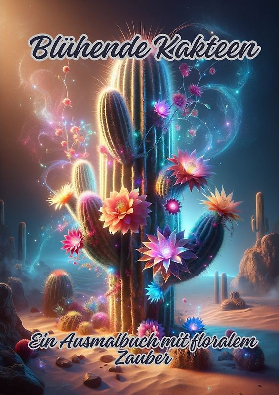 Blühende Kakteen