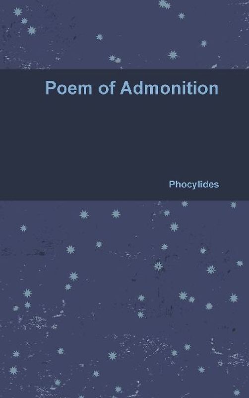 Poem of Admonition