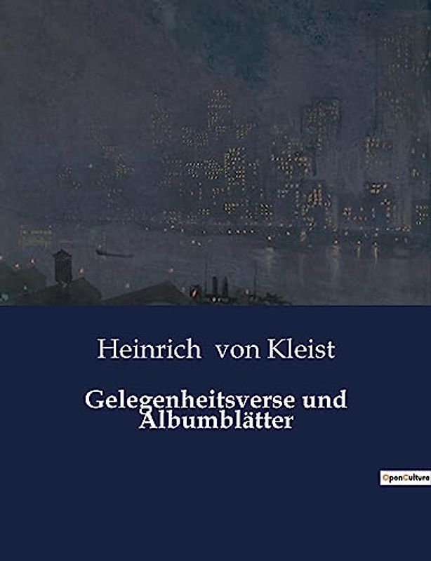 Gelegenheitsverse und Albumblätter