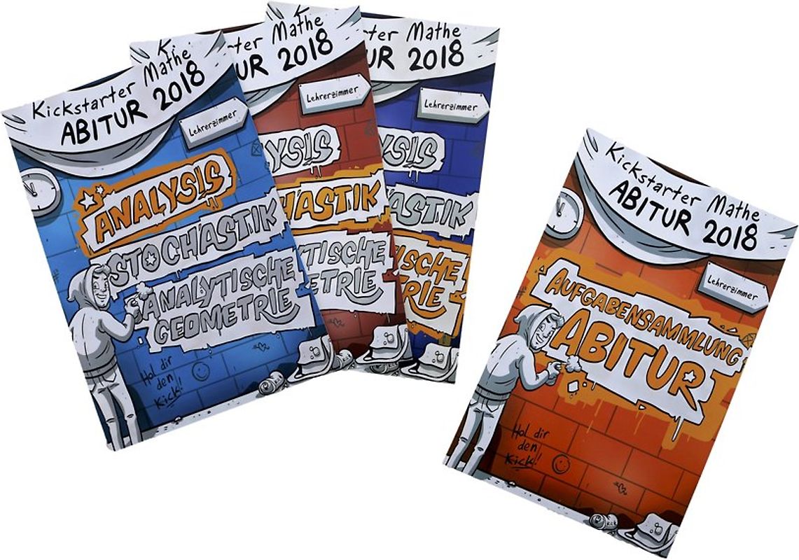 Mathekicker Lernhefte Komplettset mit Aufgabensammlung inkl. Lernvideos