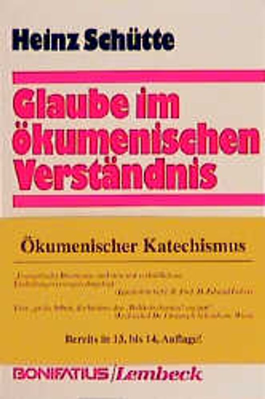 Glaube im ökumenischen Verständnis