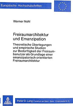 Freiraumarchitektur und Emanzipation